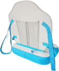Inflatable Paddle Board Seat with Back Support, Universal Kayak Seats Cushion Detachable Straps, Sit-on-top Kayaks Chair, Canoe Fishing Bote Seats(Blue)
