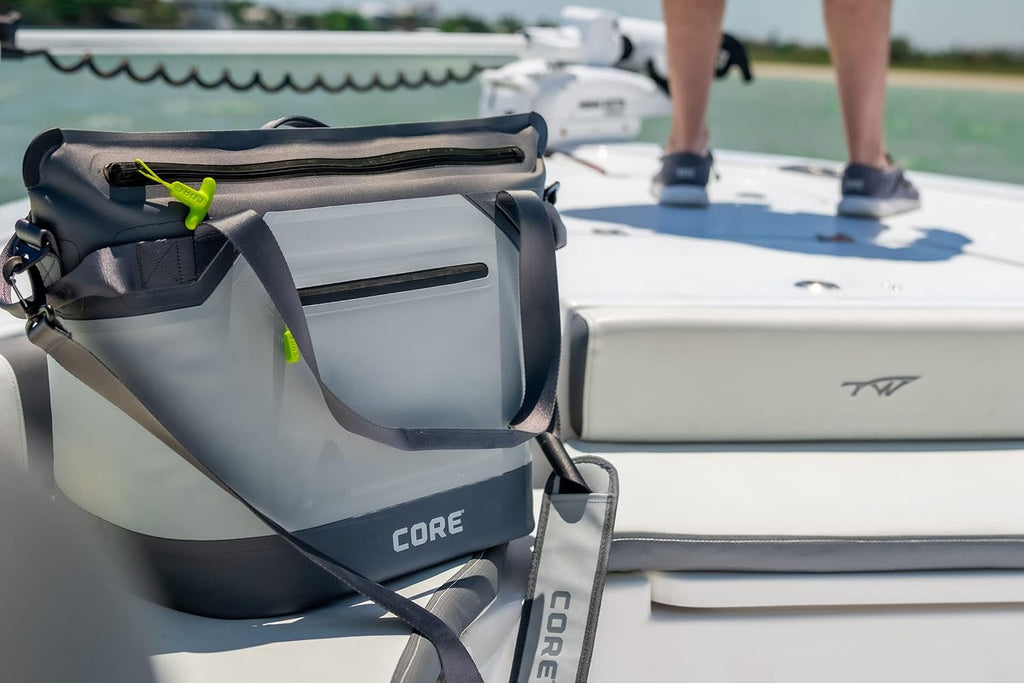 CORE Insulated Leak Proof Soft Coolers for Camping, Outdoor, Lunch, Travel, Picnic, Beach Accessories / 12 Can / 20 Can / 30 Can / 36 Can Small & Large Portable Cooler Tote Bags
