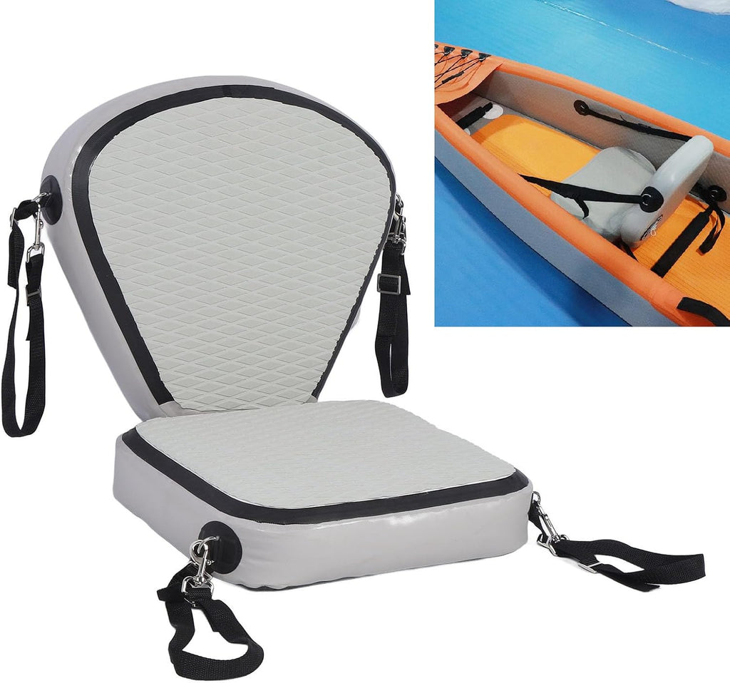 Detachable Paddle Board Seat for Kayaks and Rowboats, Ergonomic Design with Enhanced Comfort, Adjustable and Secure Fixation, Premium EVA Foam Lining