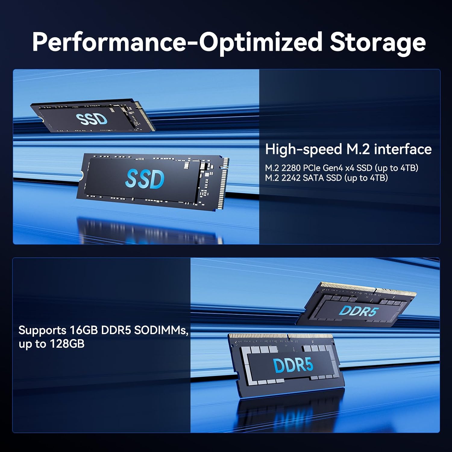 GEEKOM GT13 MAX Powerful AI Mini PC, with Intel 14th Core Ultra 9 185H |16GB RAM＆1TB NVMe SSD|Intel Arc Graphics|2.5G LAN|WiFi 7 |8K Video Editing|Windows 11 Pro|3-Year Warranty|SD Solt