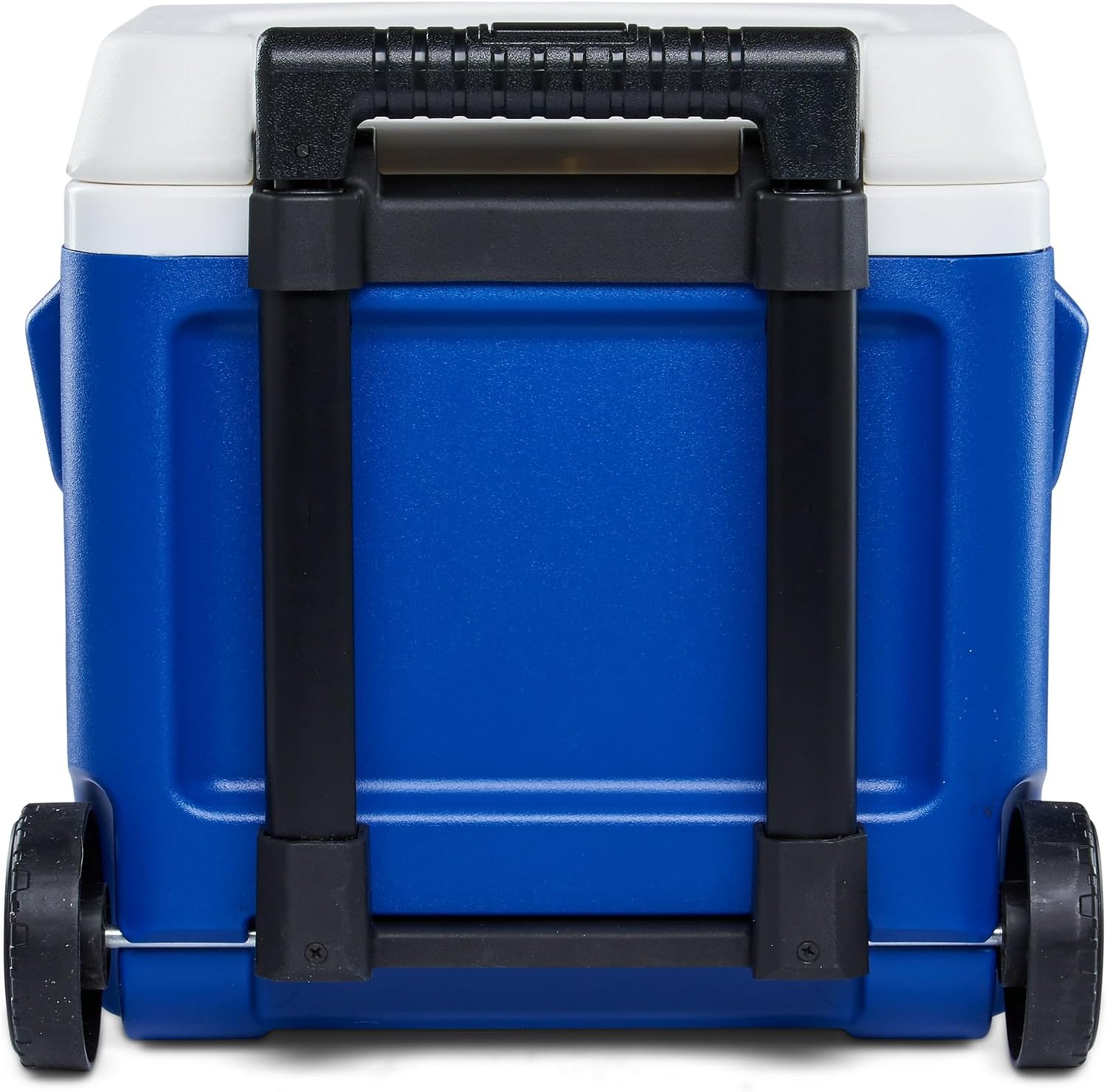16 QT Hard Sided Ice Chest Cooler with Wheels and Handle,Portable Wheeled Plastic Coolers to Keep Food Fresh or Drinks,Insulated Container,Classic Outdoor Cooling Storage Box (Blue)