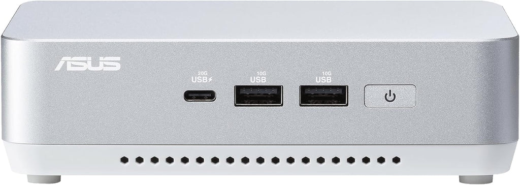 ASUS NUC 14 Pro+ Barebone Intel 14thGen Core Ultra 5 125H (NPU Support), up to 96GB DDR5 RAM, Dual Storage, Thunderbolt 4, Wi-Fi 6E & Bluetooth 5.3, Silver Aluminum Chassis, with VESA Mount
