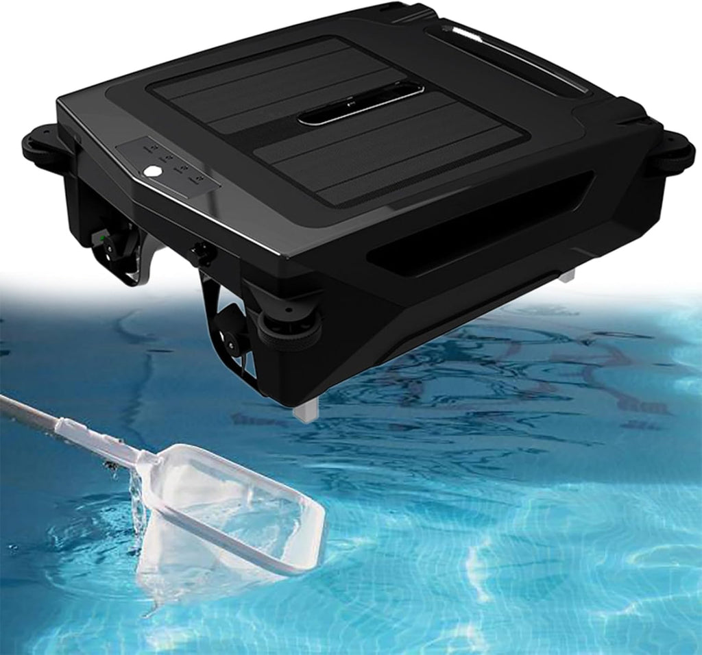 Pool Skimmer Robot with Solar Panel Automatically Design, Pool Skimmer Robotic, Automatic Pool Skimmer (Skimmer with Solar Panel)