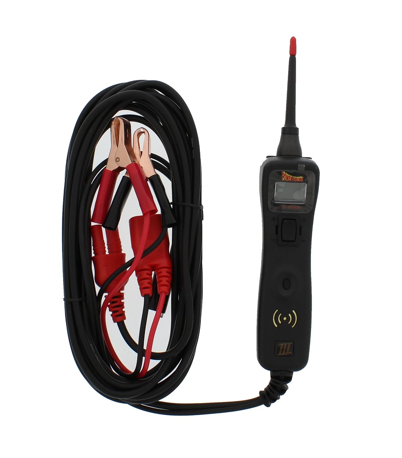 Power Probe III Clamshell - [Car Automotive Diagnostic Test Tool, Digital Volt Meter, AC/DC Current Resistance, Circuit Tester] (Black)