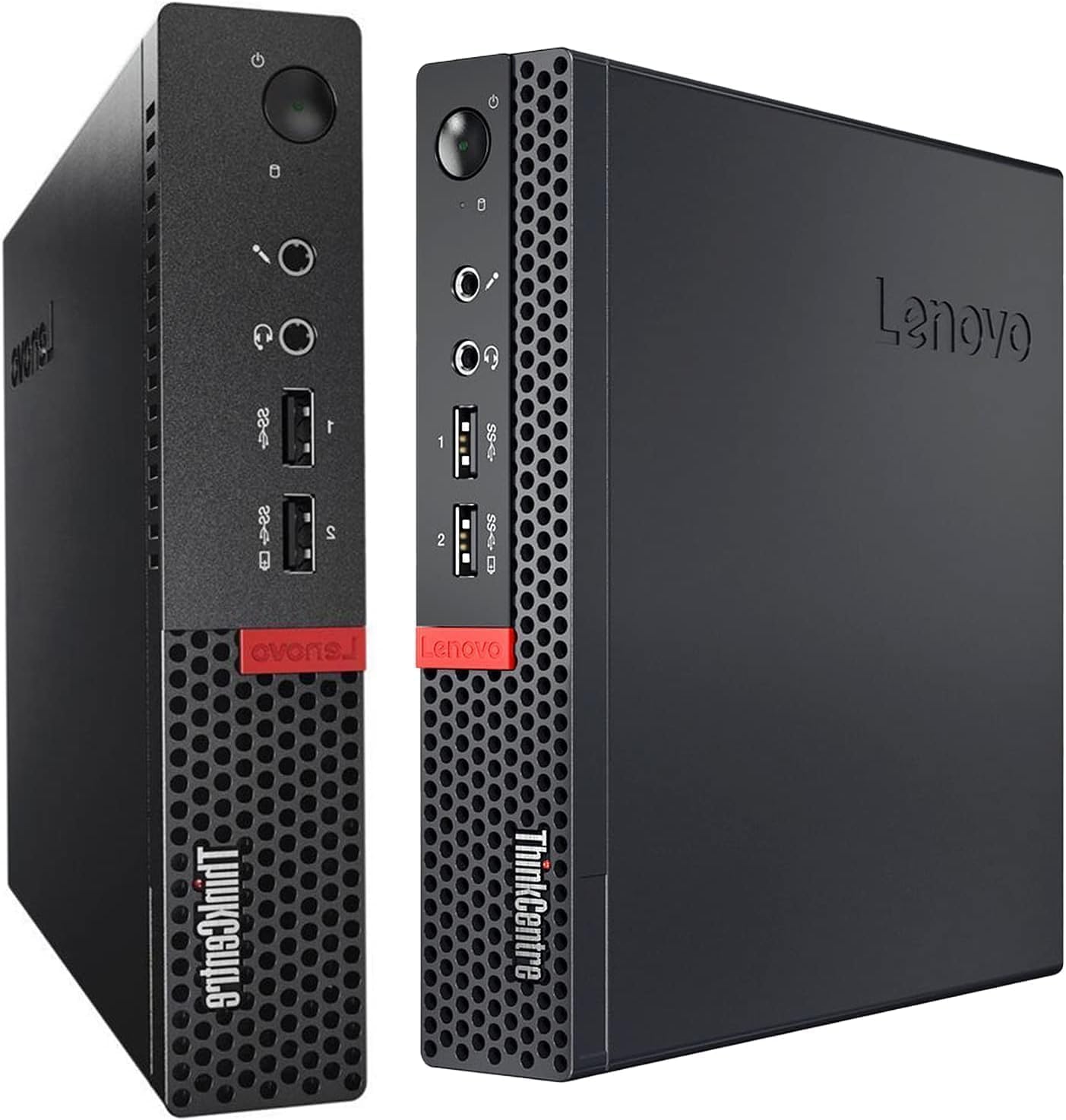 Lenovo ThinkCentre M710q Tiny Desktop, Core 6th Gen, 8GB DDR4 RAM, 256GB SSD, DisplayPort, Keyboard & Mouse, WiFi, BT, Windows 11 Pro (Renewed)