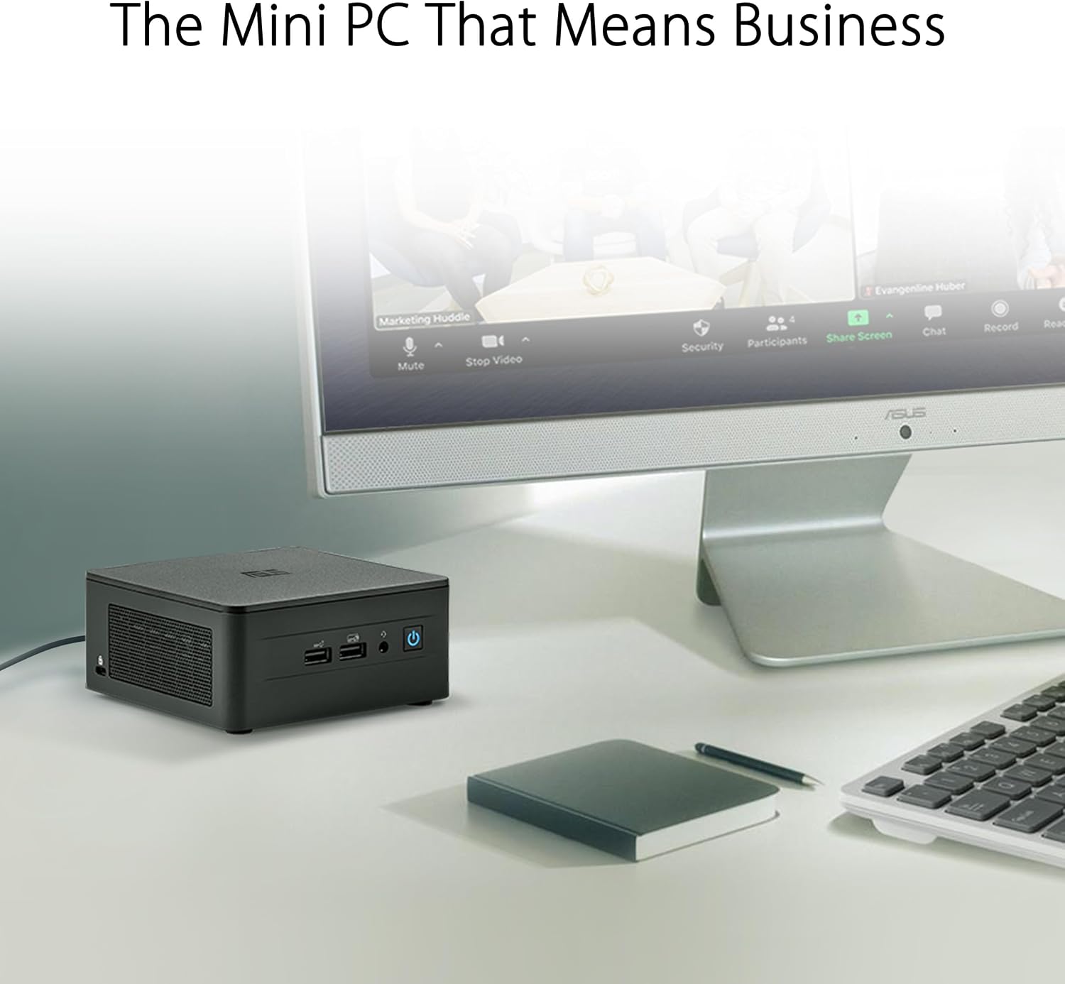 ASUS NUC 13 Pro Slim Barebone with Intel 13th Gen Core i5-1340P, Up to 64GB DDR4 RAM, Triple Storage Design, Thunderbolt™ 4, Wi-Fi 6E & Bluetooth 5.3, with VESA Mount Included