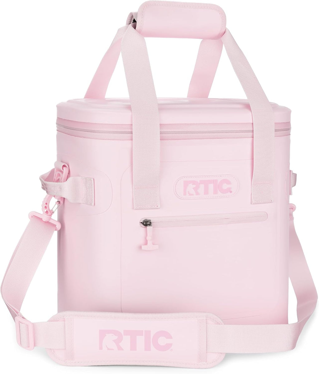 RTIC Ultra-Tough Soft Cooler 20 Can, Insulated Bag Portable Ice Chest Box for Lunch, Beach, Drink, Beverage, Travel, Camping, Picnic, Car, Trips, Floating Cooler Leak-Proof with Zipper