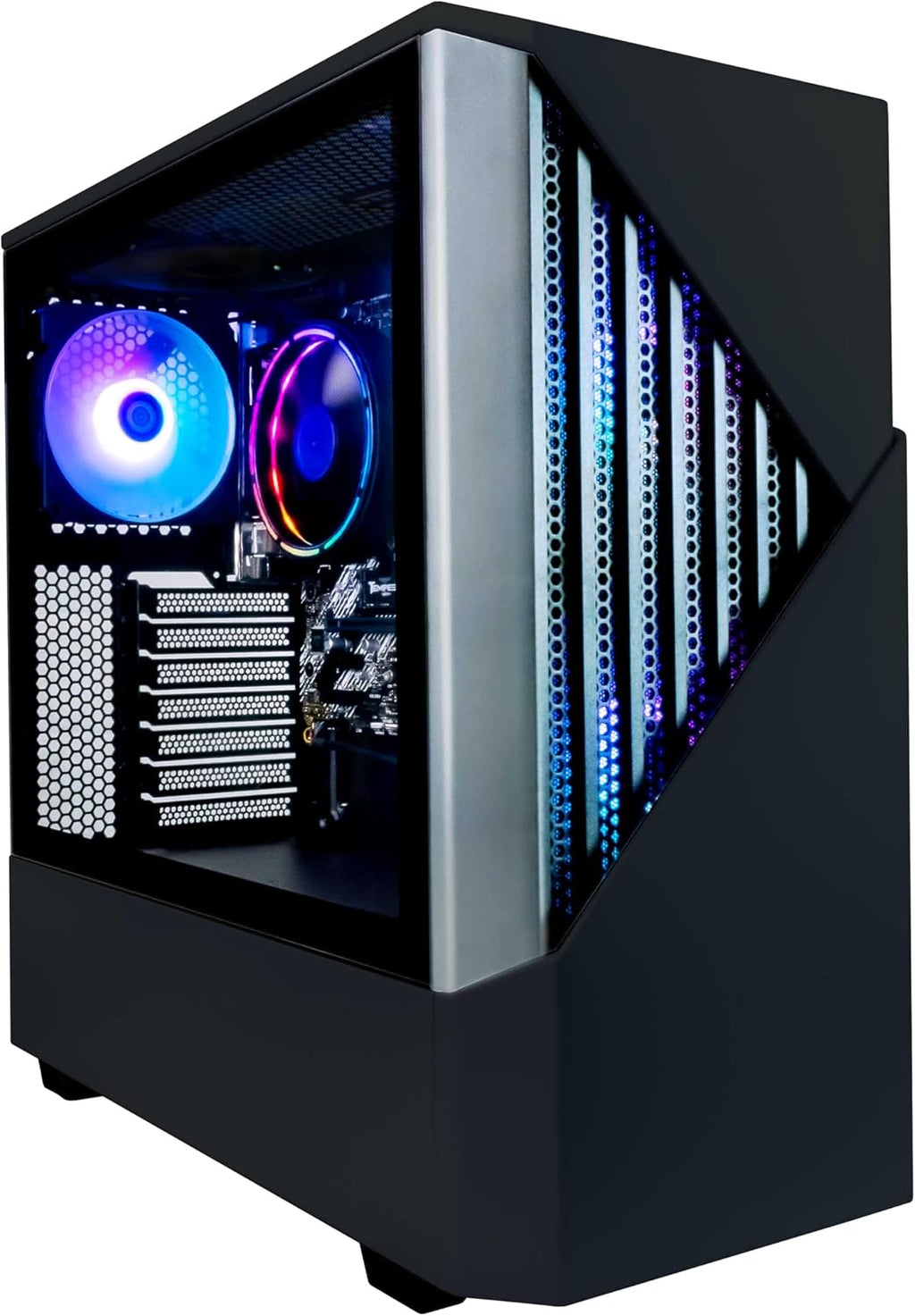 Periphio Reaper Gaming PC - AMD Ryzen 7 5700G 4.4GHz, Radeon Vega 8 (4GB) iGPU, 16GB DDR4 3200MHz Gaming RAM, 1TB NVMe SSD, Wi-Fi, Windows 11 Computer (Ryzen 7 5700G)…