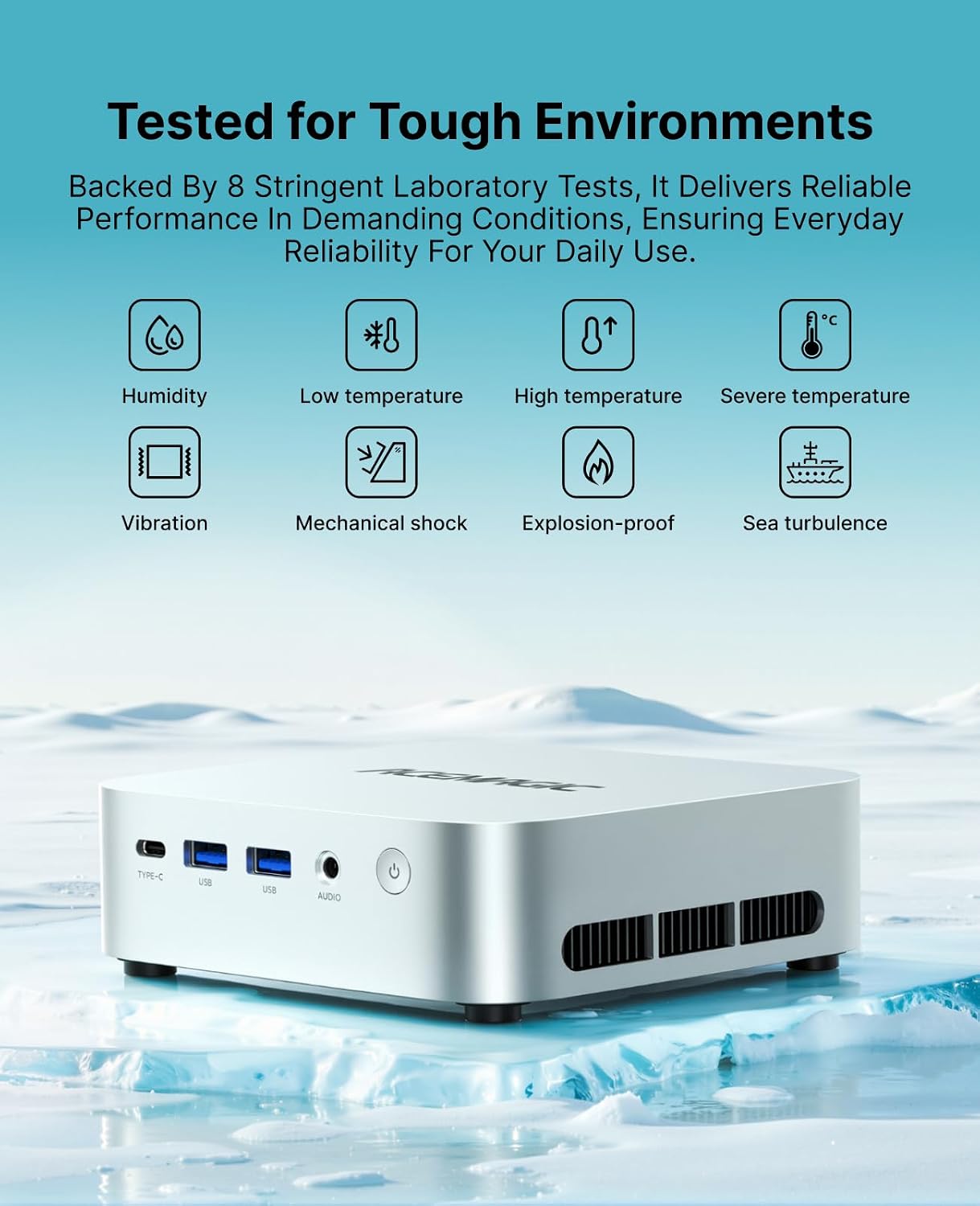 ACEMAGIC K1 Mini PC, AMD Ryzen 4300U 28W Processor, 16GB DDR4 RAM 512GB M.2 SSD (Beat 3300U/N150/N97) Mini Computers 11 Pro, HDMI+DP1.4 Dual 4K UHD, Gigabit Ethernet Mini Desktop PC