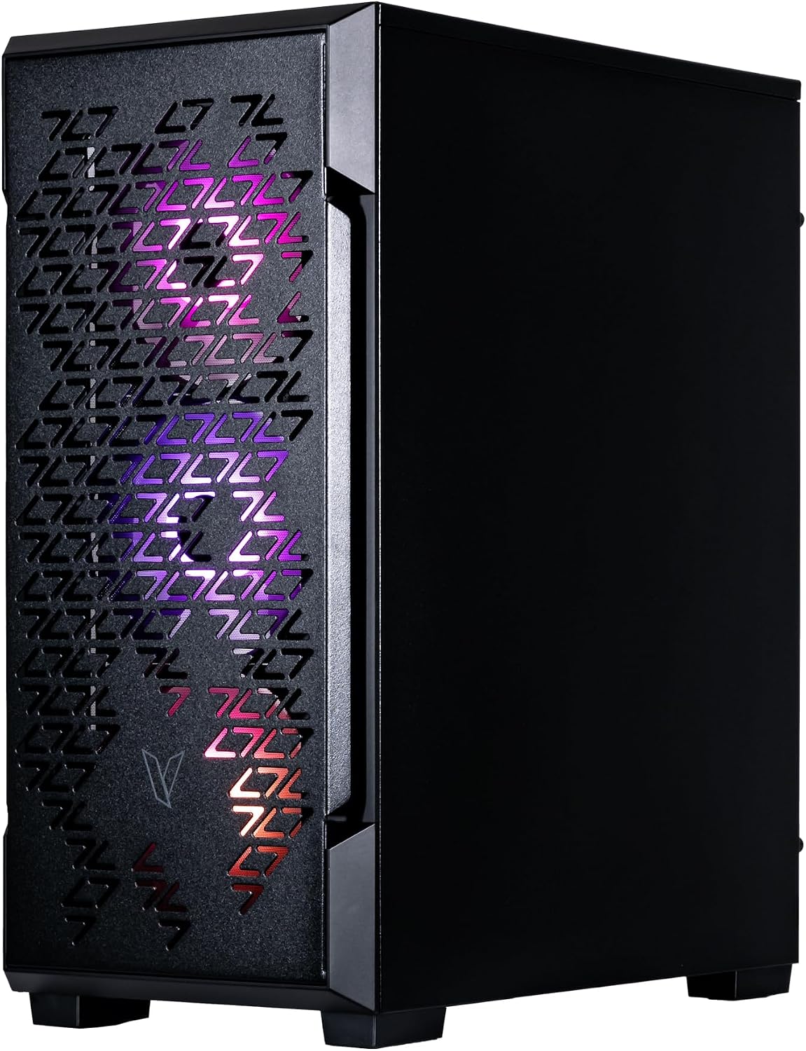 Velztorm Fultix Black Prebuilt Gaming PC (AMD Ryzen 5 5500, GeForce RTX 5060, 16GB DDR4 RAM, 512GB PCIe SSD, RGB Fans, 750W PSU, WiFi 5, Bluetooth 4.2, RJ-45, HDMI, Win 11 Pro)