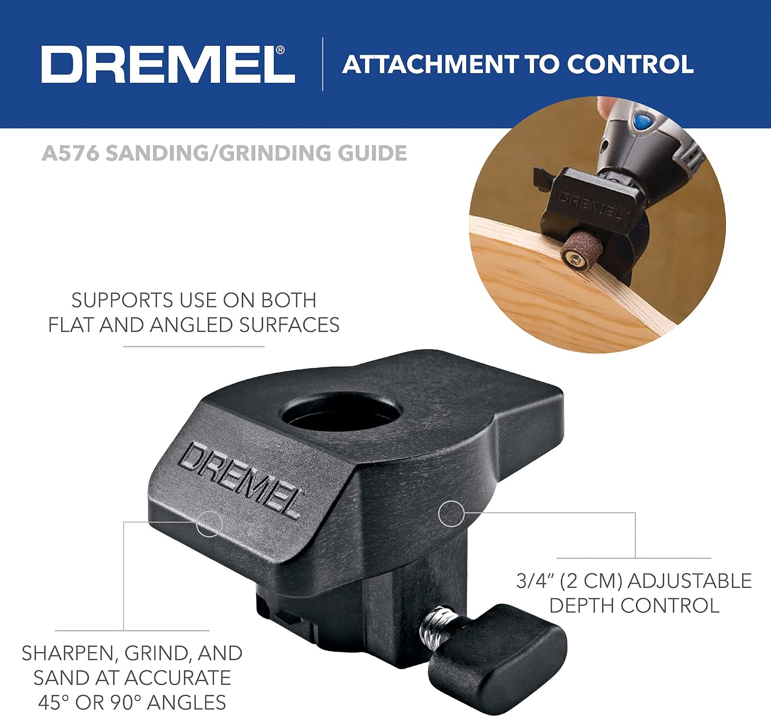 Dremel 4300-9/64 Versatile Rotary Tool Kit with Flex Shaft - 9 Attachments & 64 Accessories - Ideal for Engraving, Etching, Sanding, and Polishing
