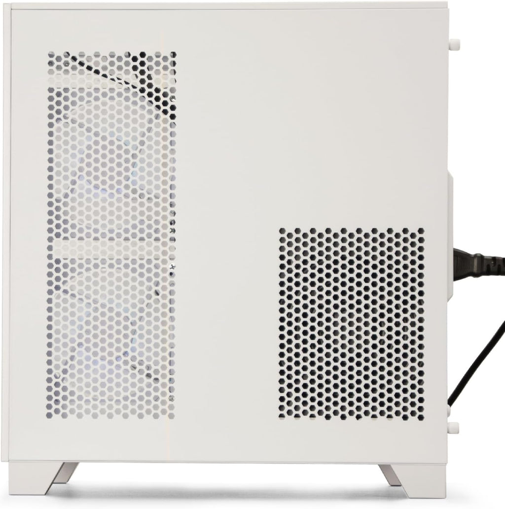 Prebuilt Gaming PC Desktop | Ryzen 5 6Cores 3.6G Up to 4.1G | RX 560 4G Graphics Card | 16G DDR4 RAM | 512G SSD | Wi-Fi 6 | Tower Computer White