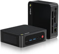 Beelink Mini PC, AMD Ryzen 7 6800U(8C/16T, Up to 4.7GHz), 24GB LPDDR5 RAM 500GB PCIe4.0 x4 SSD, SER5 MAX Desktop Computer Support 4K Triple Display/DP/HDMI/Type-C/WiFi 6/BT5.2/2.5GB LAN, Office/Home