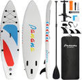 Panana Inflatable Stand Up Paddle Board, 10' SUP Paddleboard Kayak, Blow Up Paddle Boards for Adults Youth with Accessories Kit Anti-Slip EVA Deck