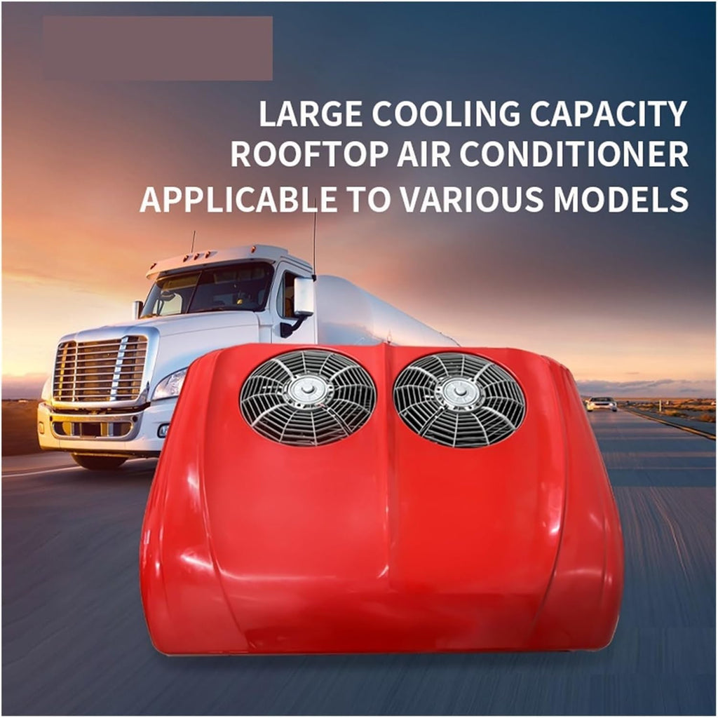 Electric Rooftop Ac Air Conditioning Parking Cooler 12v 24V Air Conditioner Systems for Truck Cars Excavator RV Fan Air Cool