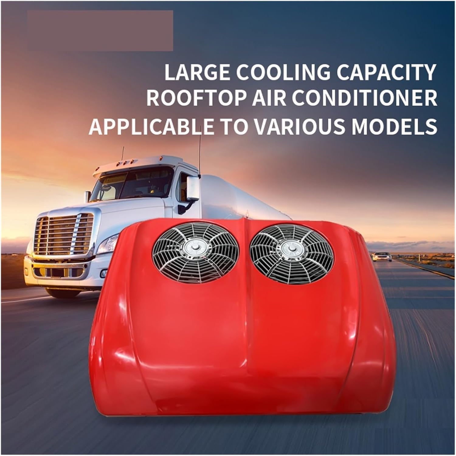 Electric Rooftop Ac Air Conditioning Parking Cooler 12v 24V Air Conditioner Systems for Truck Cars Excavator RV Fan Air Cool