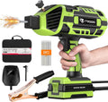 Portable Handheld Welding Machine - 110V IGBT Inverter Handheld Welder, 20-120A Portable ARC Welder with 5 Variable Current Adjustments,Hot Start & Anti-Stick for 3/32'-1/8' Welding Rods(Green)