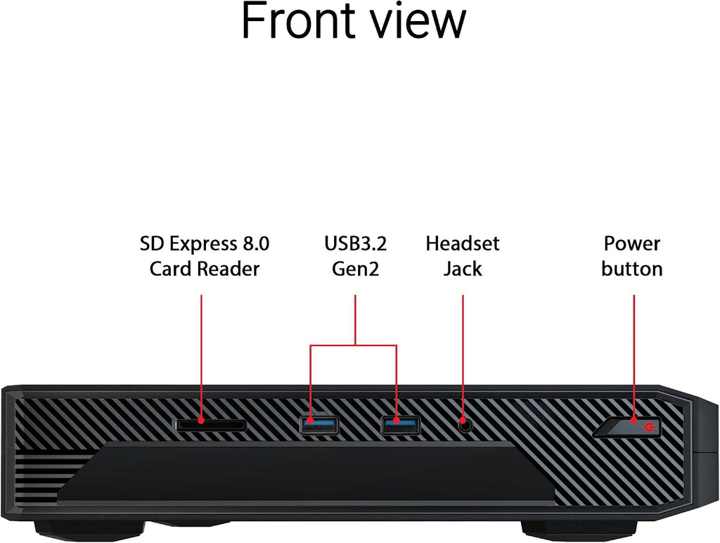 ASUS NUC 14 Performance Barebone, Intel 14th Gen Core Ultra 7 155H, RTX 4060, 64GB DDR5 Support