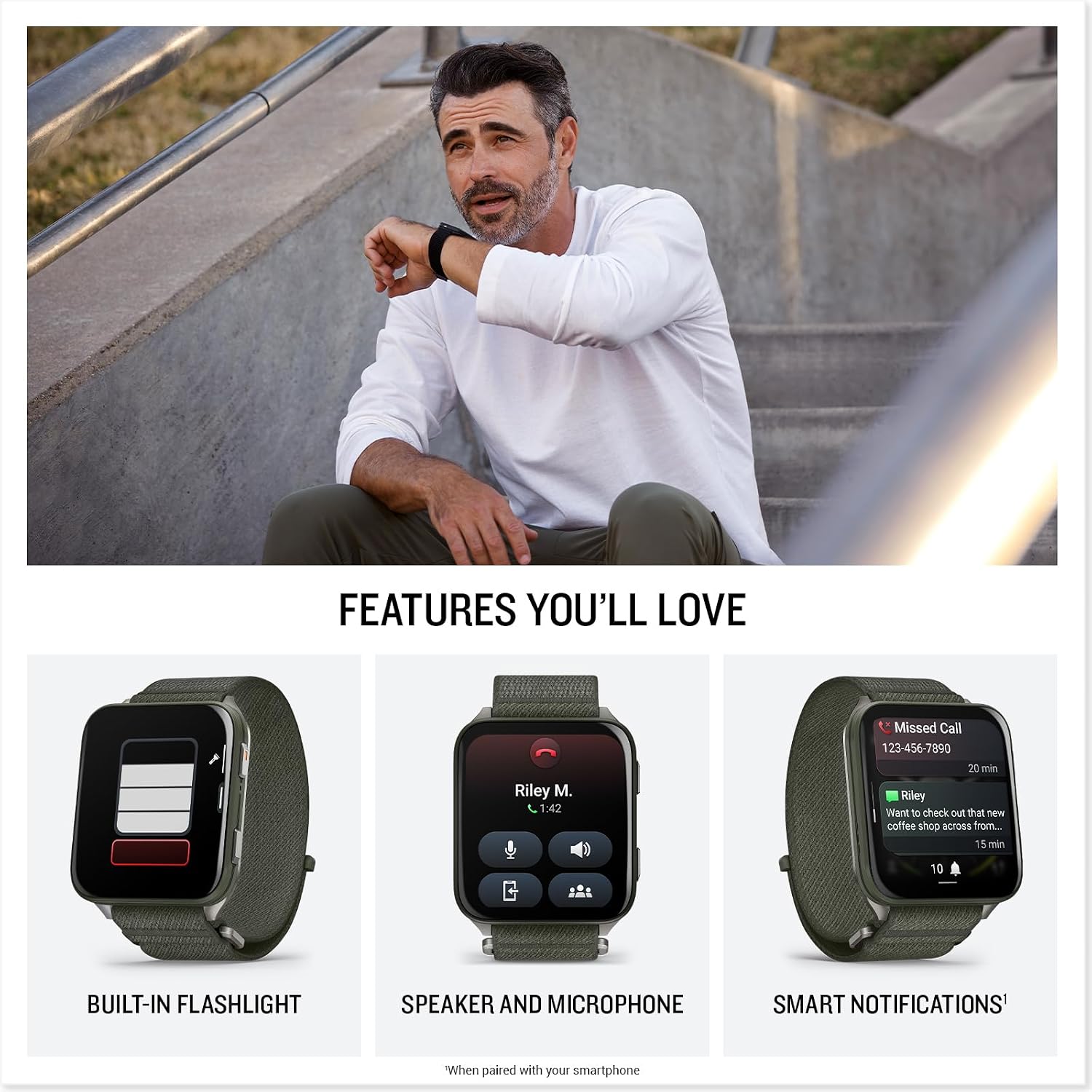 Garmin Venu X1 Thin & Lightweight GPS Smartwatch, Moss | AMOLED Display, Advanced Health and Fitness Features, Sleep Tracking, 100+ Sports Apps | Signature Series Power Bundle