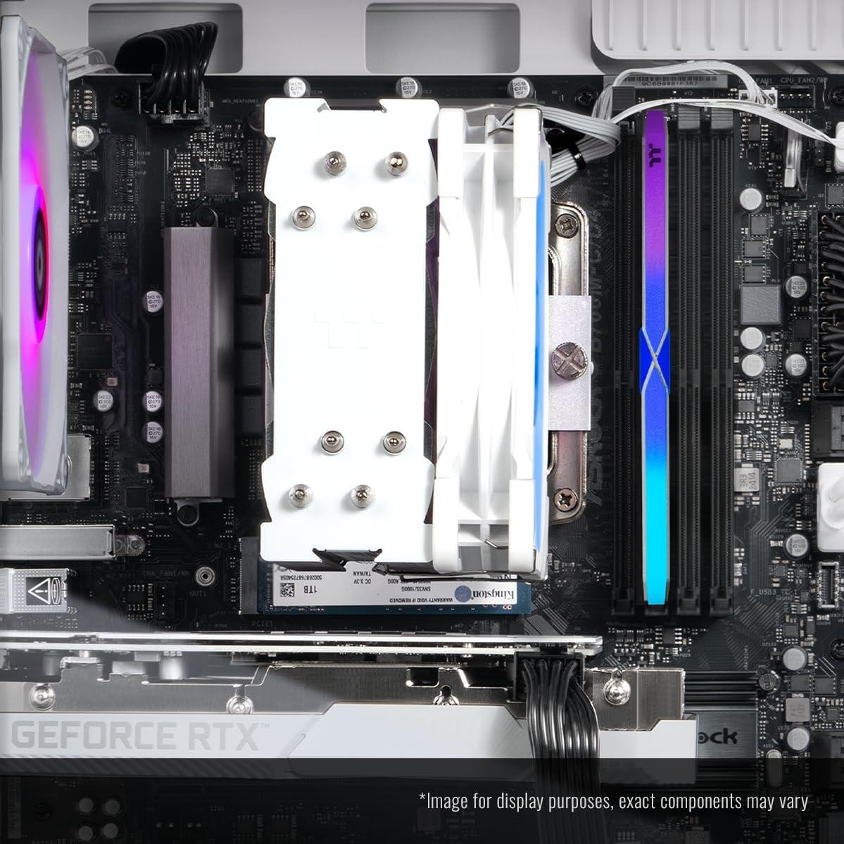 Thermaltake LCGS Versa i560S Gaming Desktop (Intel Core™ i7-14700F, 16GB 6000MT/s DDR5 RGB Memory, NVIDIA GeForce® RTX 5060, 1TB NVMe M.2, WiFi, Windows 11) H16S-B76S-560-LCS