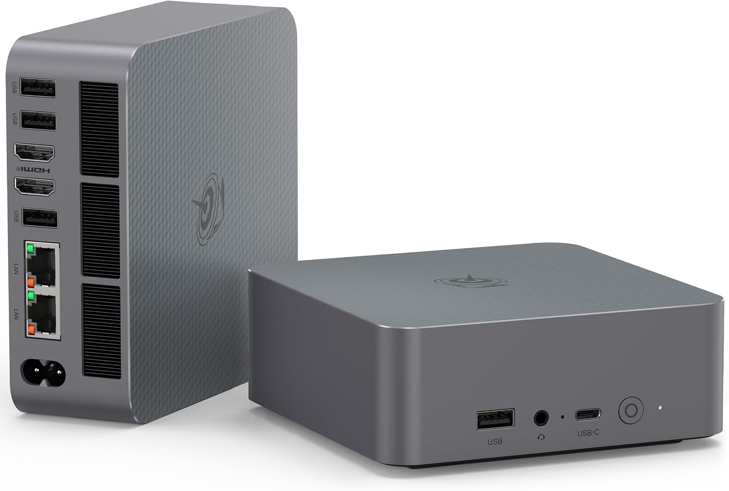 Beelink EQR6 Mini PC AMD Ryzen 5 6600U(Up to 4.5GHz), 24GB LPDDR5 RAM 500GB PCIE4.0 SSD Dual LAN Mini PC, AMD Radeon 660M, Dual HDMI/ WiFi6/ BT5.2/ Home/Office/Build-in Power Supply Mini Computer