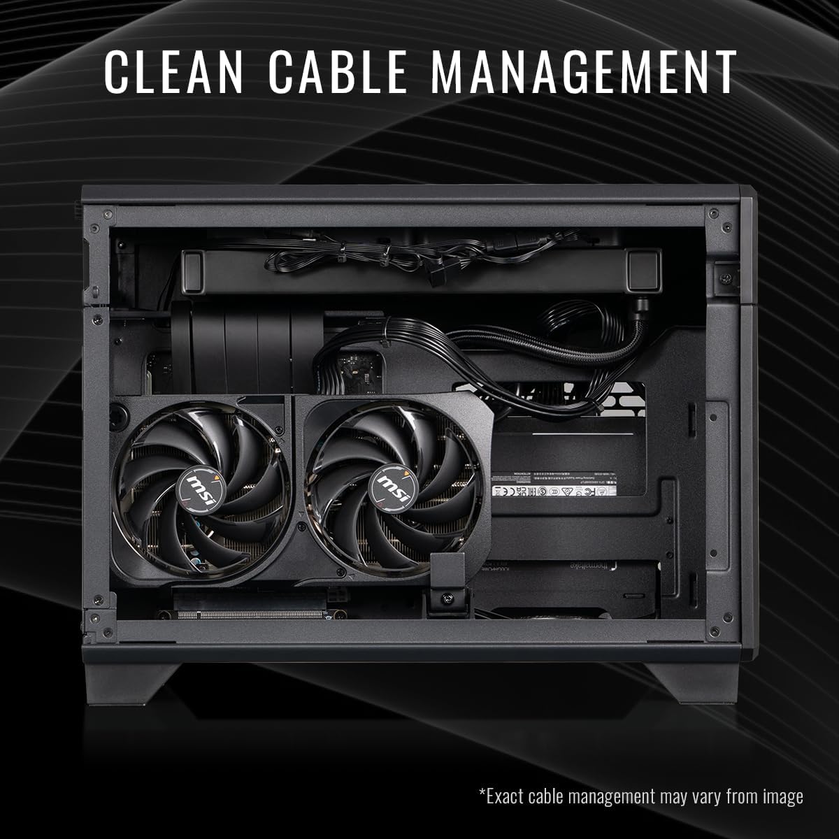 Thermaltake LCGS Traveler 7870 Mini-ITX Gaming PC (AMD Ryzen™ 7 7800X3D, ToughRam 32GB DDR5 6000MT/s RGB Memory, NVIDIA® GeForce RTX™ 5070, 2TB NVMe M.2, WiFi, Windows 11) TR1B-B850-570-LCS
