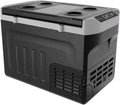 12 Volt Refrigerator, 32QT(30L) Compressor Electric Cooler, 12V Fridge -4℉-68℉, Car Refrigerator 12/24V DC & 110-240V AC