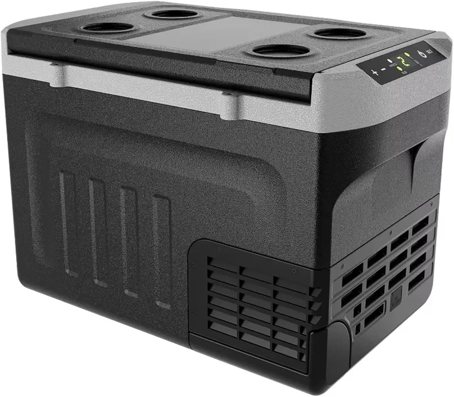 12 Volt Refrigerator, 32QT(30L) Compressor Electric Cooler, 12V Fridge -4℉-68℉, Car Refrigerator 12/24V DC & 110-240V AC
