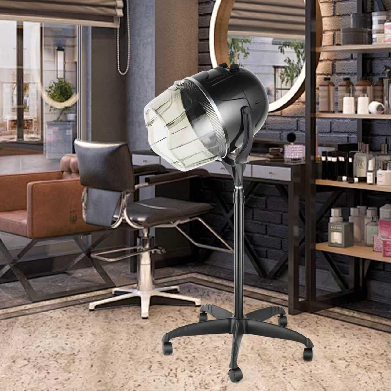 Beautystyle Porfessional Hooded Hair Dryer on Wheels - Portable Salon Stand with Hood
