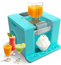 Shaved Ice Machine with Compressor | 60s Fast Fluffy Slushie & Snow Cone Maker | No Pre-Freezing | Sugar-Free Friendly | Self-Cleaning | 16oz Frozen Drink Maker for Home, Party & RV