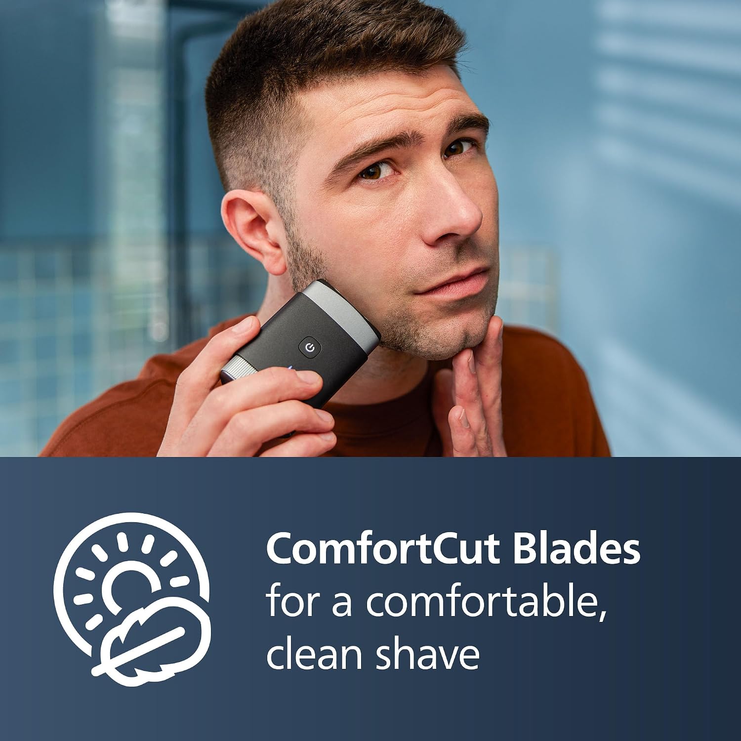 Philips Norelco Home & Away Shave Duo Includes Philips Norelco 9000 Prestige Space Grade Edition (SP9886/89) + Compact Shaver (PQ888/81)