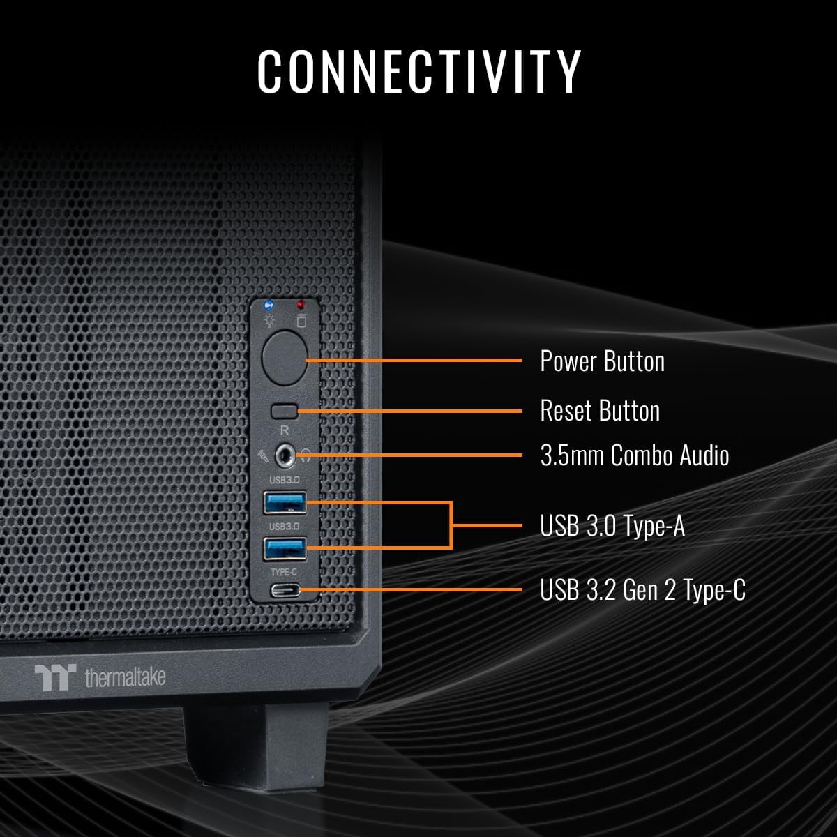 Thermaltake LCGS Traveler 7870 Mini-ITX Gaming PC (AMD Ryzen™ 7 7800X3D, ToughRam 32GB DDR5 6000MT/s RGB Memory, NVIDIA® GeForce RTX™ 5070, 2TB NVMe M.2, WiFi, Windows 11) TR1B-B850-570-LCS