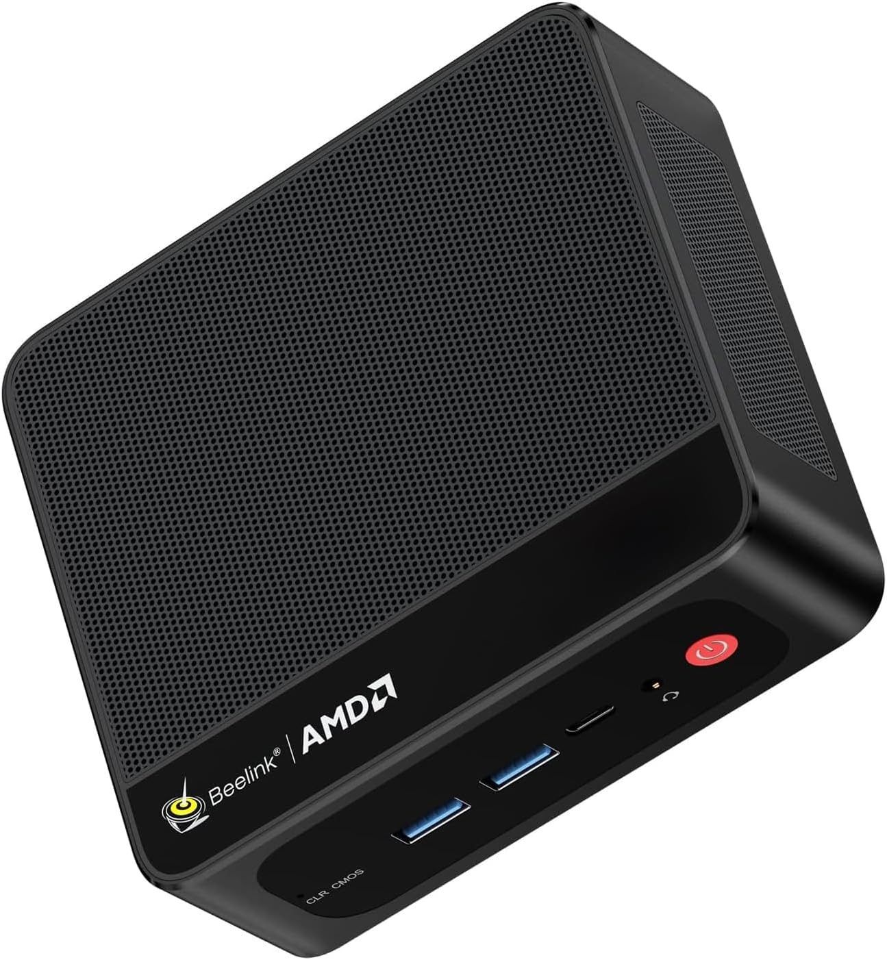 Beelink SER5 Pro Mini PC, AMD Ryzen 7 5625U(Up to 4.3GHz) 6C/12T, Mini Desktop Computer 16GB DDR4 RAM 480GB NVMe SSD, Mini Gaming PC 4K@60Hz Output/BT5.2/WiFi 6 for Office/Gaming/Home