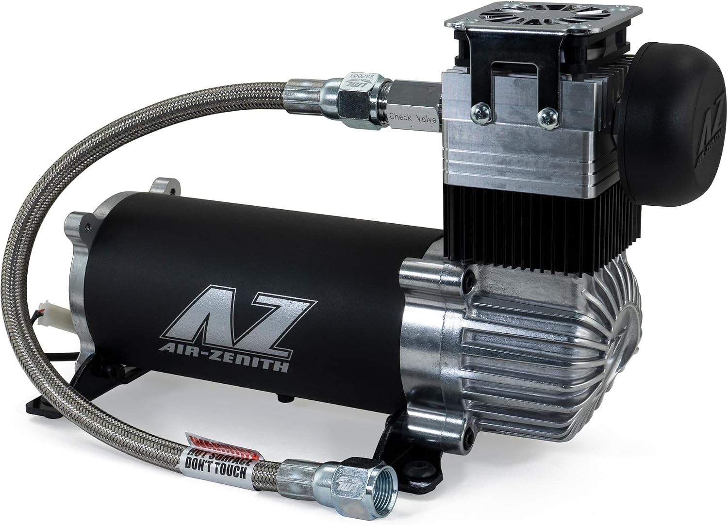 Black & Silver 200 PSI Air Zenith OB3 Air Compressor | 4.5 CFM | 12-Volt | 100% Duty Cycle