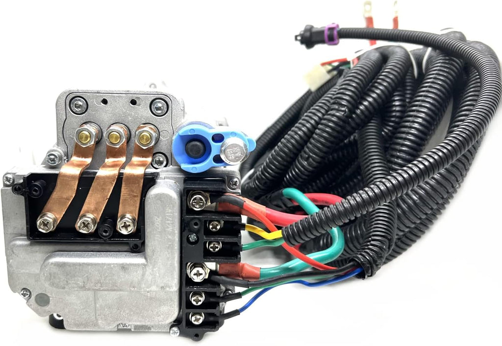 12V DC air conditioner kit, car AC hot and cold dual use, suitable for RV, truck, farm car, van, excavator, bus, car, pickup, etc. Parking air conditioner/PTC heating (12V cold/hot)