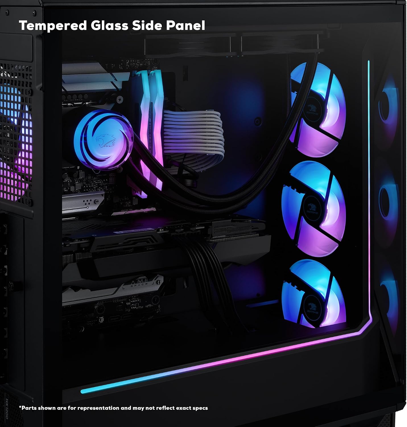 iBUYPOWER Slate MESH Gaming PC Desktop Computer Intel Core i7 14700F CPU, NVIDIA GeForce RTX 4060 8GB GPU, 32GB DDR5 RGB 5200MHz RAM, 1TB SSD, Windows 11 Home, Gamer Keyboard and Mouse -SMI7N4601