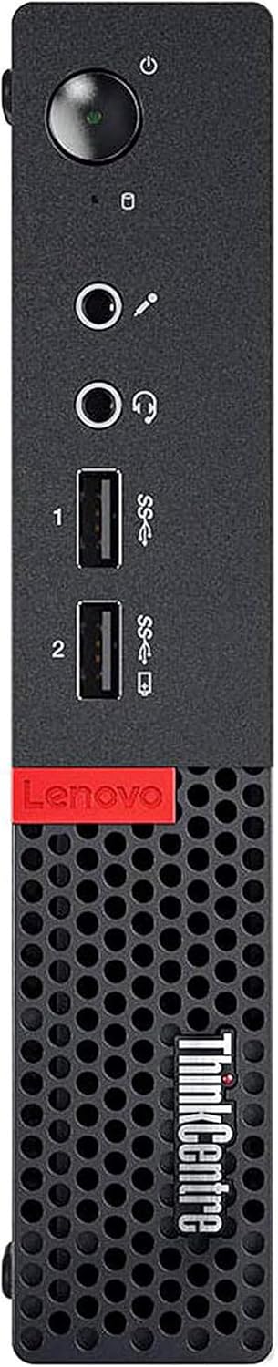 Lenovo ThinkCentre M910q Tiny Desktop Computer mini PC, Intel Core i5-6500T, 8 GB RAM, 250 GB SSD, Keyboard & Mouse, Windows 11 Pro (Renewed)