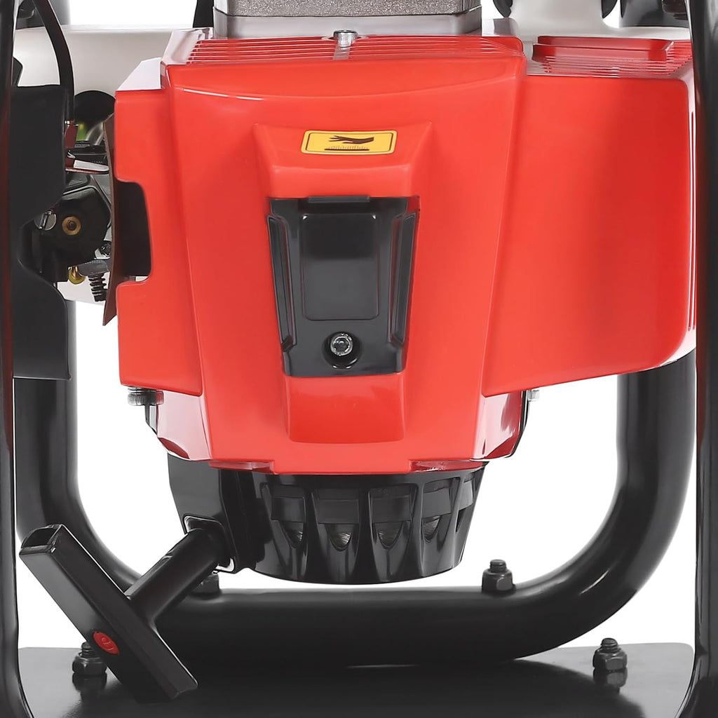 2-Stroke 64CC Gasoline Firewood Splitting Machine, 300RPM Portable Log Splitter Electric with Toolkit Bag & Anti-Slip Feet, 0.4GAL Capacity Air Cooling Wood Splitter Gasoline Powered