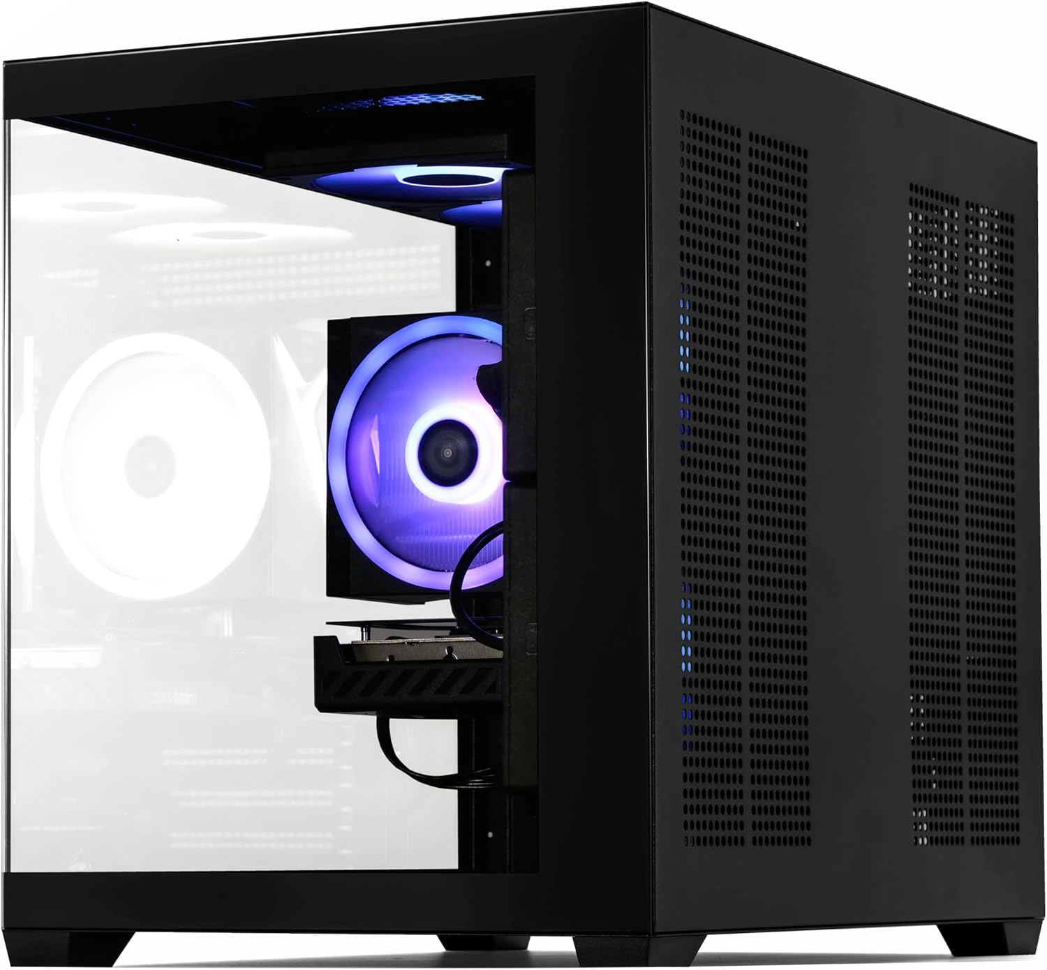 STORMCRAFT Sirius AI Gaming Desktop, AMD R7-8700F, GeForce RTX 5060, 32GB DDR5 6000Mhz RGB Memory, 1TB m.2 NVMe SSD, USB Type-C, VR-Ready, WiFi BT, Windows 11 Home for PC Gamer