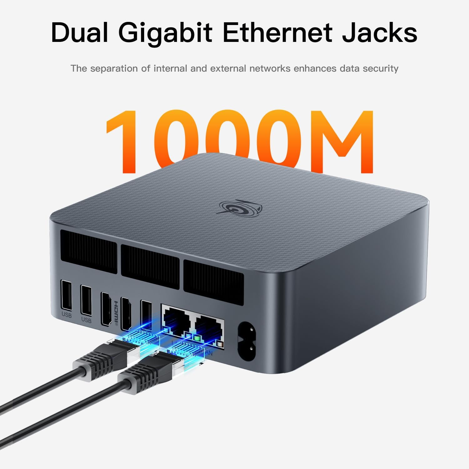 Beelink EQR5 Mini PC,AMD Ryzen 7 5825U(8C/16T,up to 4.5 GHz),Mini Computer 16GB DDR4 RAM 500GB M.2 2280 SSD Graphics 8core 2000MHz,Support 4K Dual Display/2*HDMI/Wifi6/BT5.2/Dual LAN/Auto Power On