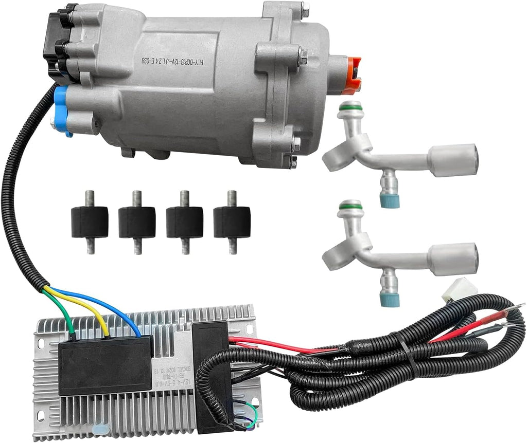 Universal AC Electric Compressor 20cc/r Air Conditioner Compressor AC.100.3851 for 12V Auto Compressor for R134a