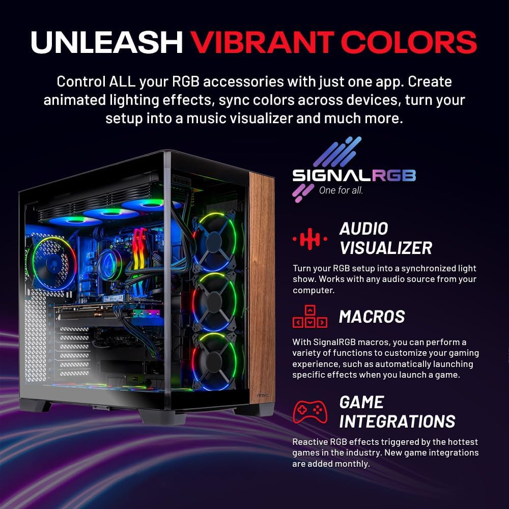 Skytech Gaming Prism 4 Desktop PC, Ryzen 9 9900X3D 4.4 GHz (5.5GHz), AMD RX 9070XT 16GB, X670 Board, 2TB Gen4 NVMe SSD, 32GB DDR5 RAM 6000 RGB, 1000W Gold PSU, 360mm ARGB AIO, Wi-Fi, Win 11