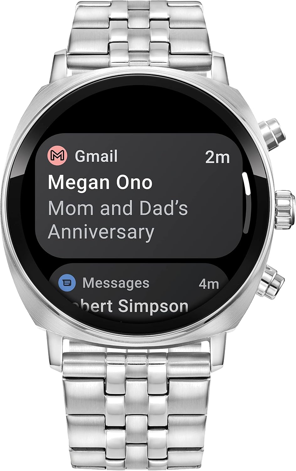 Citizen CZ Smart PQ2 41MM Unisex Smartwatch with YouQ App with IBM Watson® AI and NASA Research, Wear OS by Google, HR, GPS, Fitness Tracker, Amazon Alexa™, iPhone Android Compatible, IPX6 Rating