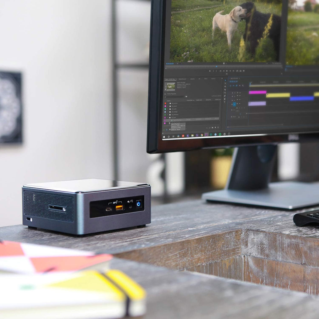 Intel NUC 8 Mainstream-G Mini PC with SSD & Windows 10 - Core i5