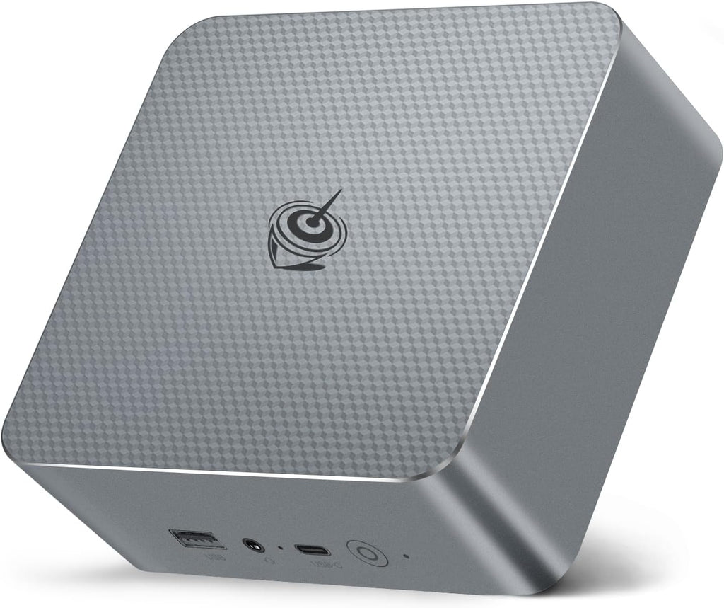 Beelink EQI12 Mini PC,Intel 12th Gen Core i5-1235U (10C/12T,up to 4.4GHz),Mini Computer with 16GB DDR4 RAM 500GB M.2 2280 PCle 4.0x4 SSD,4K Dual Screen Display/WiFi6/BT5.4/USB3.2/Dual Gigabit LAN