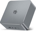Beelink EQI12 Mini PC,Intel 12th Gen Core i5-1235U (10C/12T,up to 4.4GHz),Mini Computer with 16GB DDR4 RAM 500GB M.2 2280 PCle 4.0x4 SSD,4K Dual Screen Display/WiFi6/BT5.4/USB3.2/Dual Gigabit LAN