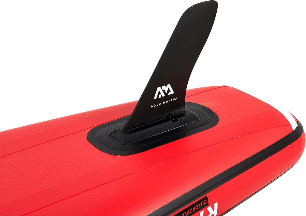 Aqua Marina Race, Double Layer Quad-Stringer Inflatable Stand Up Paddle Board (iSUP) Package