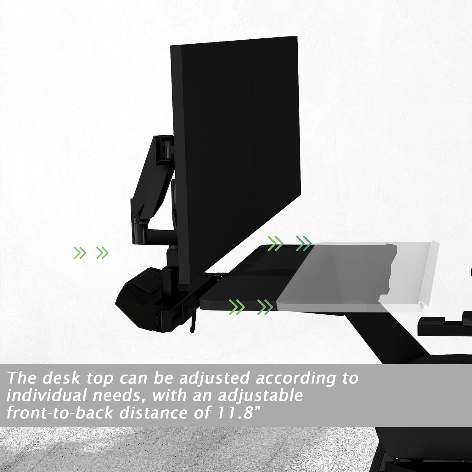Zero-Gravity Gaming & Office Chair with Dual Monitor Arm, Mobile Reclining Workstation for Home Office and Ergonomic Gaming Setup