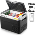 VEVOR 12 Volt Car Refrigerator, 31.7QT/30L Car Fridge, Portable Electric Cooler with -4℉~68℉ Adjustable Temperature, 12/24V DC and 100-240V AC Compressor Freezer for Outdoor, Camping, Travel, RV