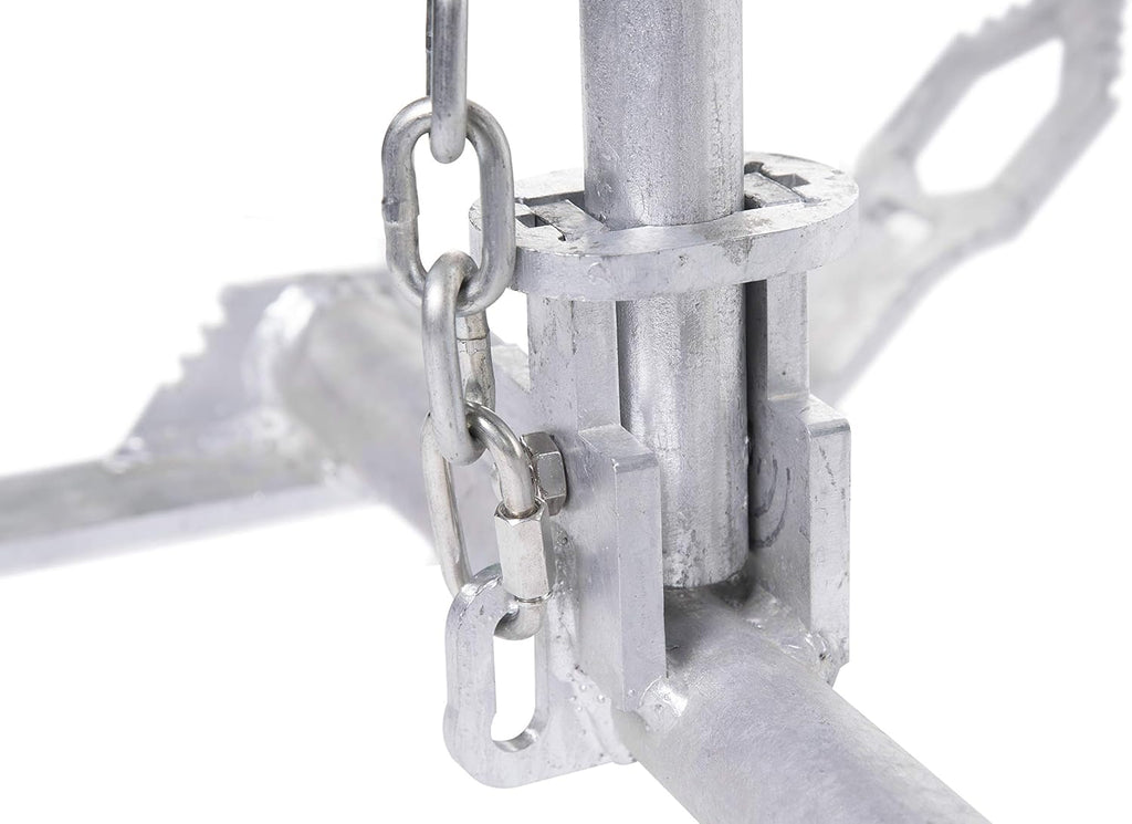 Folding Boat Anchor - 26 LB | Galvanized Breakaway River Boat Anchor | Columbia River Edition